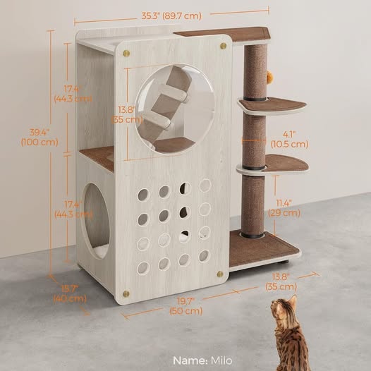 4 FEANDREA 39.4'' CAT TREES