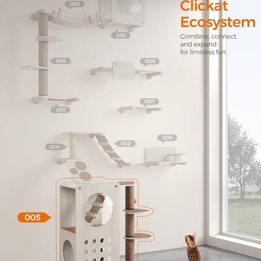 4 FEANDREA 39.4'' CAT TREES