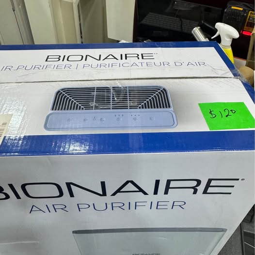 Bionaire Allergen Remover True HEPA Console Air Purifier, Medium-Large rooms