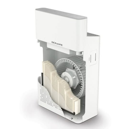 Bionaire Allergen Remover True HEPA Console Air Purifier, Medium-Large rooms