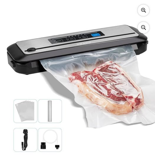Inkbird Vacuum Sealer Machine with Starter Kit, Automatic PowerVac Air Sealing Machine for Food Pres