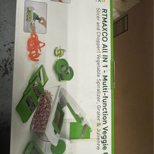 Rtmaxco Mandoline Slicer Dicer Vegetable Chopper,hachoir à légumes, Peeler, Food Chopper Onion Chopp