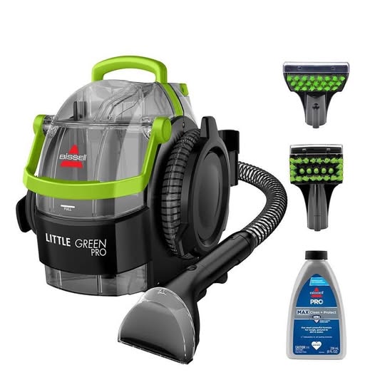 BISSELL Little Green Pro Portable Vacuum Carpet Cleaner, 2505