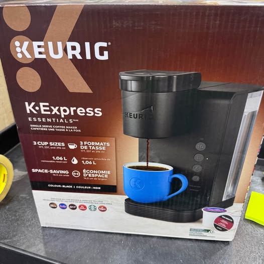 Keurig K-Express Essentials Single Serve Coffee Maker, Perfect for any occasion