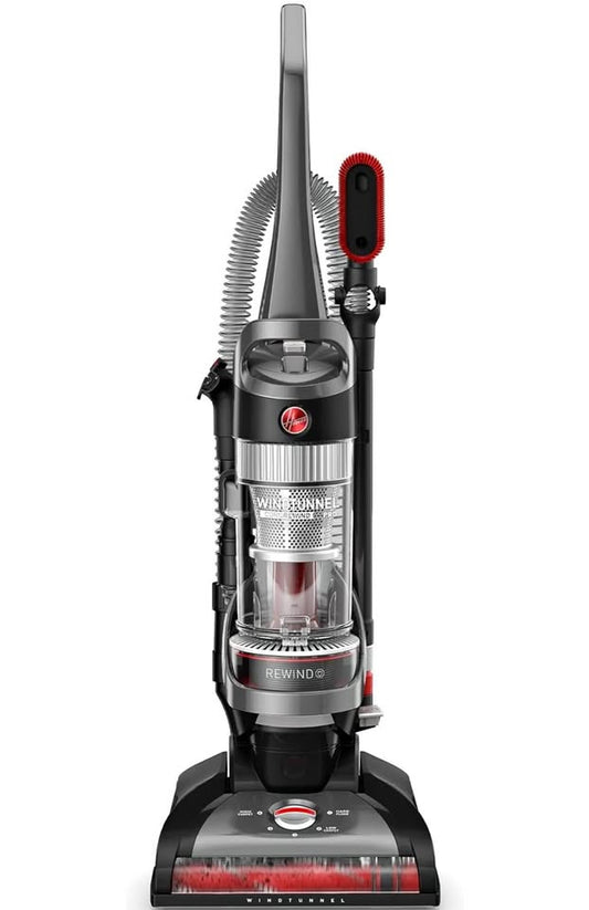 Hoover WindTunnel Cord Rewind Pro Bagless Vacuum Cleaner, Corded Upright Vacuum Cleaner