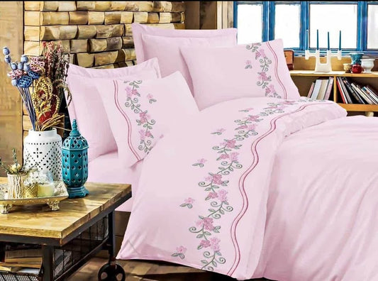 Brand New Embroidery Bedsheet Set Egyptian Cotton for sale.