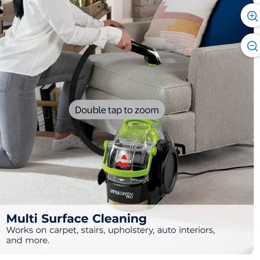 BISSELL Little Green Pro Portable Vacuum Carpet Cleaner, 2505