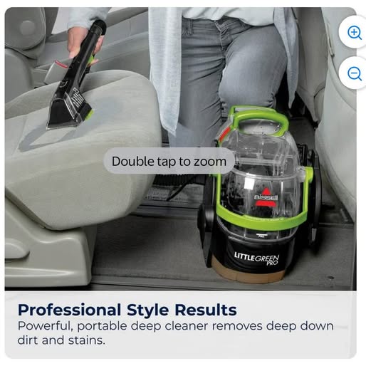 BISSELL Little Green Pro Portable Vacuum Carpet Cleaner, 2505