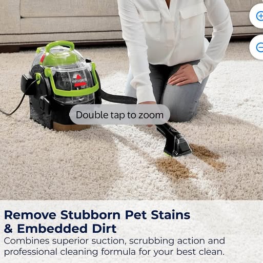 BISSELL Little Green Pro Portable Vacuum Carpet Cleaner, 2505