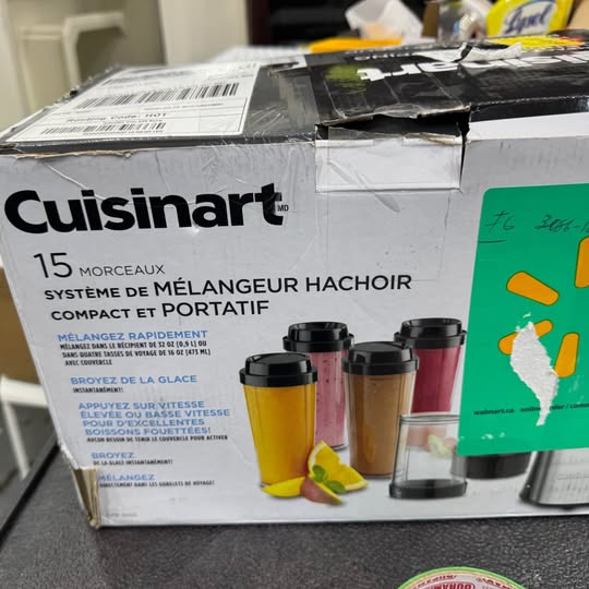 Cuisinart Compact Portable Blending/Chopping System - CPB-300C