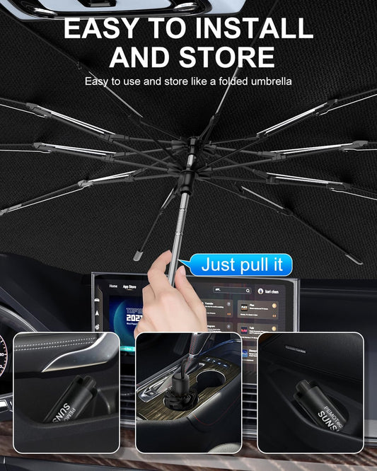 Car Windshield Sun Shade Umbrella - PEMOTech