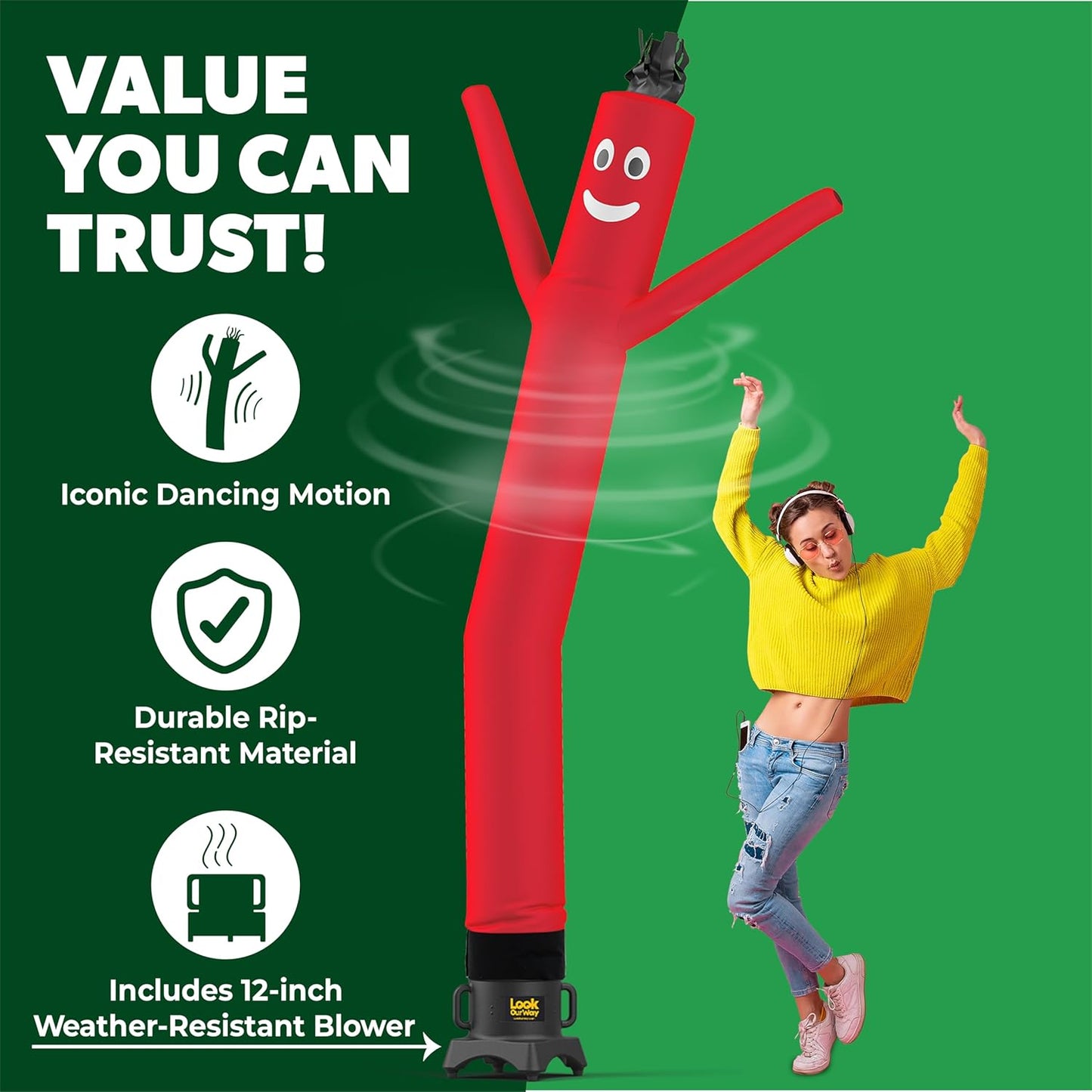 TORERO INFLATABLE TUBE MAN W/BLOWER