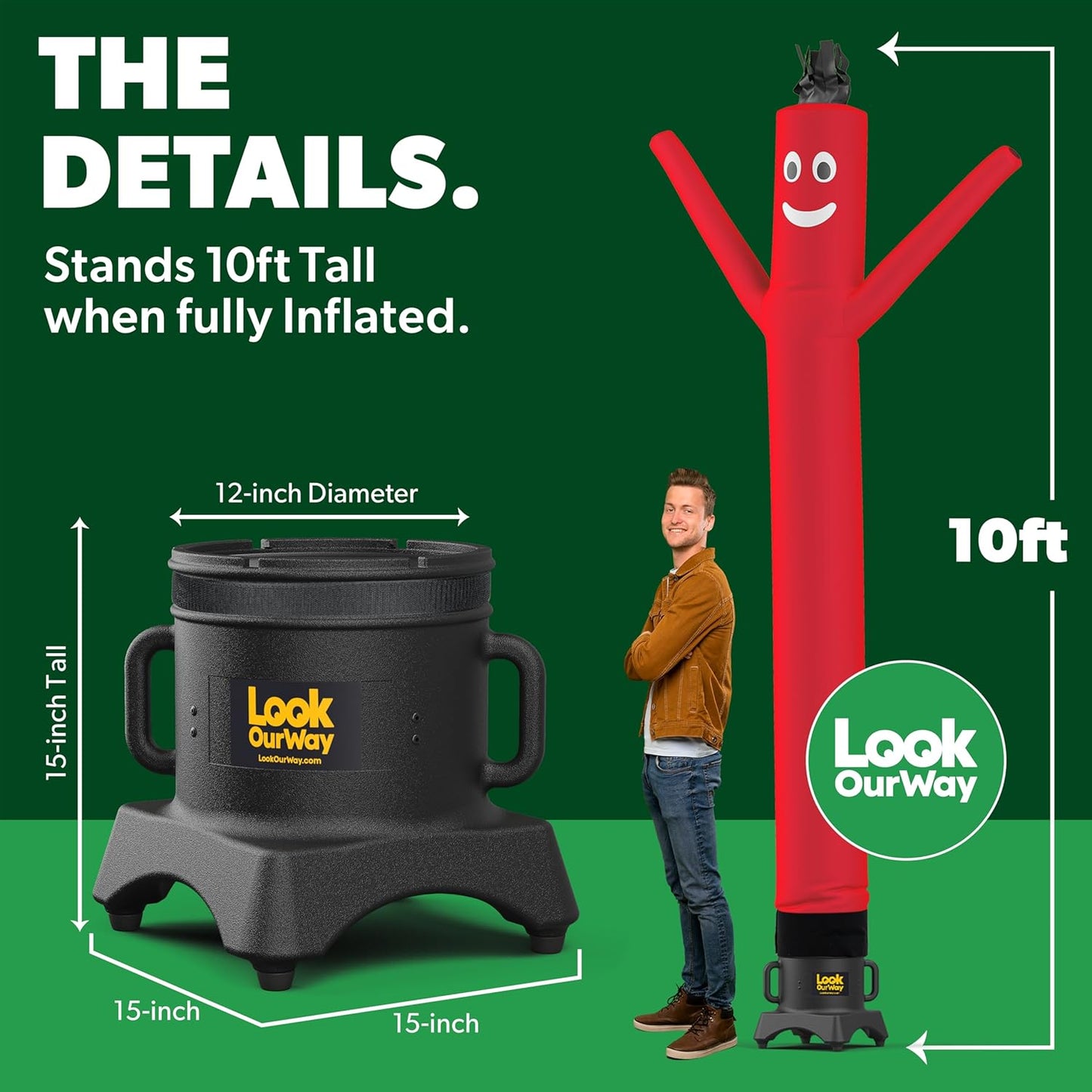 TORERO INFLATABLE TUBE MAN W/BLOWER