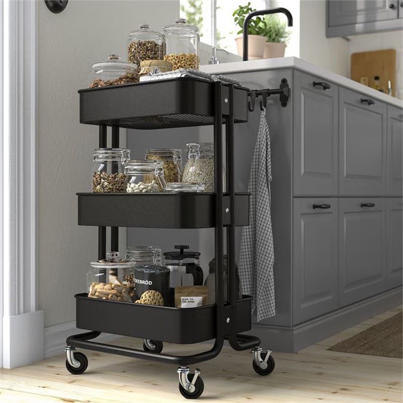 IKEA RASKOG 3-TIER ROLLING UTILITY CARTS